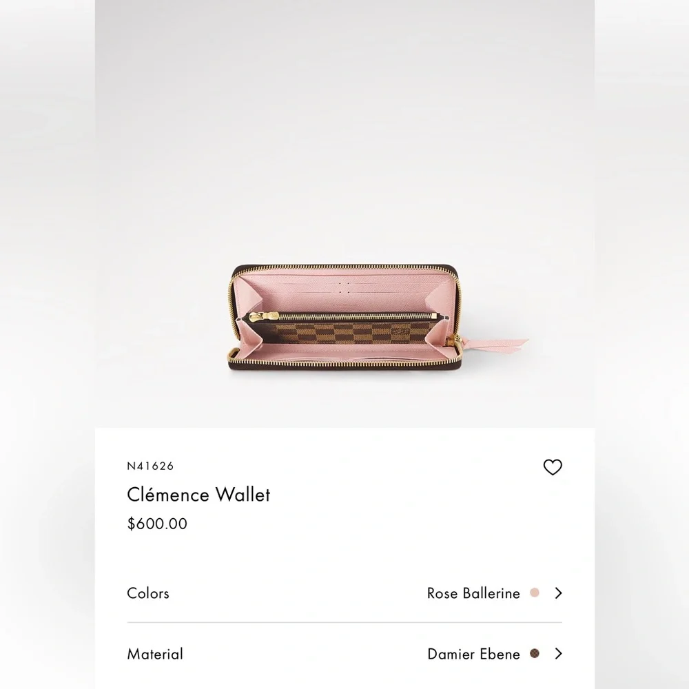 Louis Vuitton Clémence Wallet